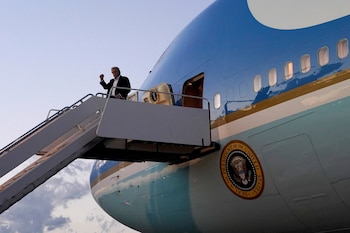 El emblemático Air Force One fue retirado de la flota presidencial de Estados Unidos tras casi cuatro décadas de servicio (REUTERS)