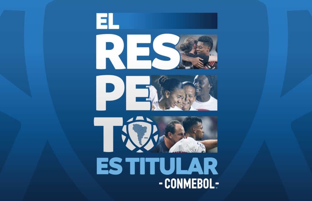 El respeto es titular, la nueva campaña contra la violencia de la Conmebol (Conmebol)
