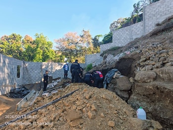 Al llegar al lugar, el