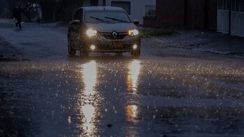 Volvió a llover en el