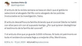 El presidente en este segundo