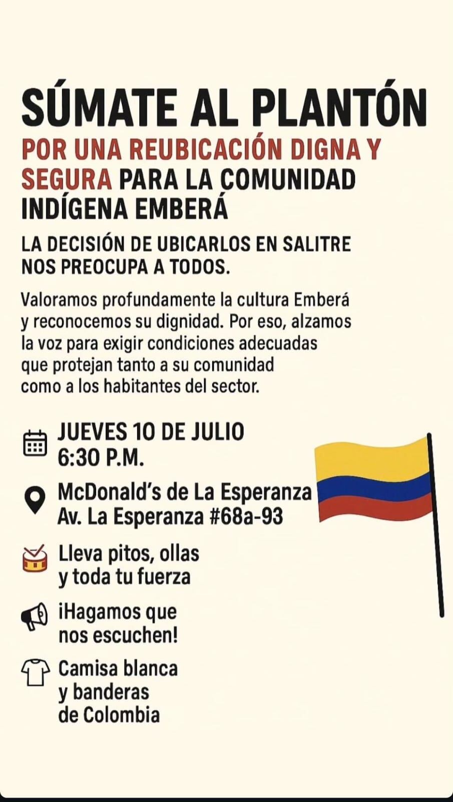 El anuncio generó descontento entre los residentes del barrio Salitre, en la localidad de Fontibón - crédito Catalina Olaya / Colprensa