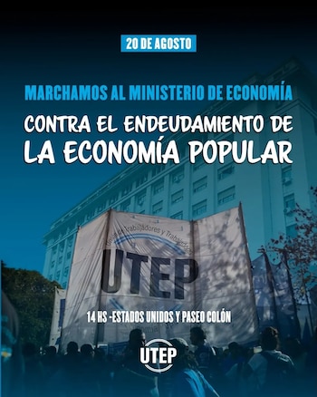 UTEP MARCHA 20 DE AGOSTO