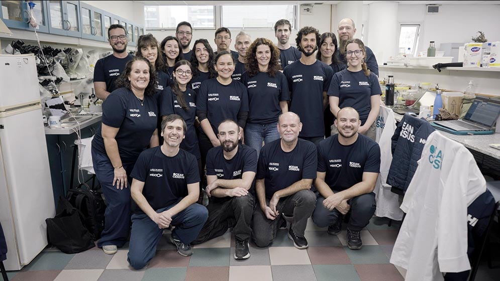 The Nippon Foundation-Nekton Ocean Census y el Schmidt Ocean Institute organizaron el encuentro científico en la Universidad Maimónides de Buenos Aires. (The Nippon Foundation-Nekton Ocean Census / Schmidt Ocean Institute)