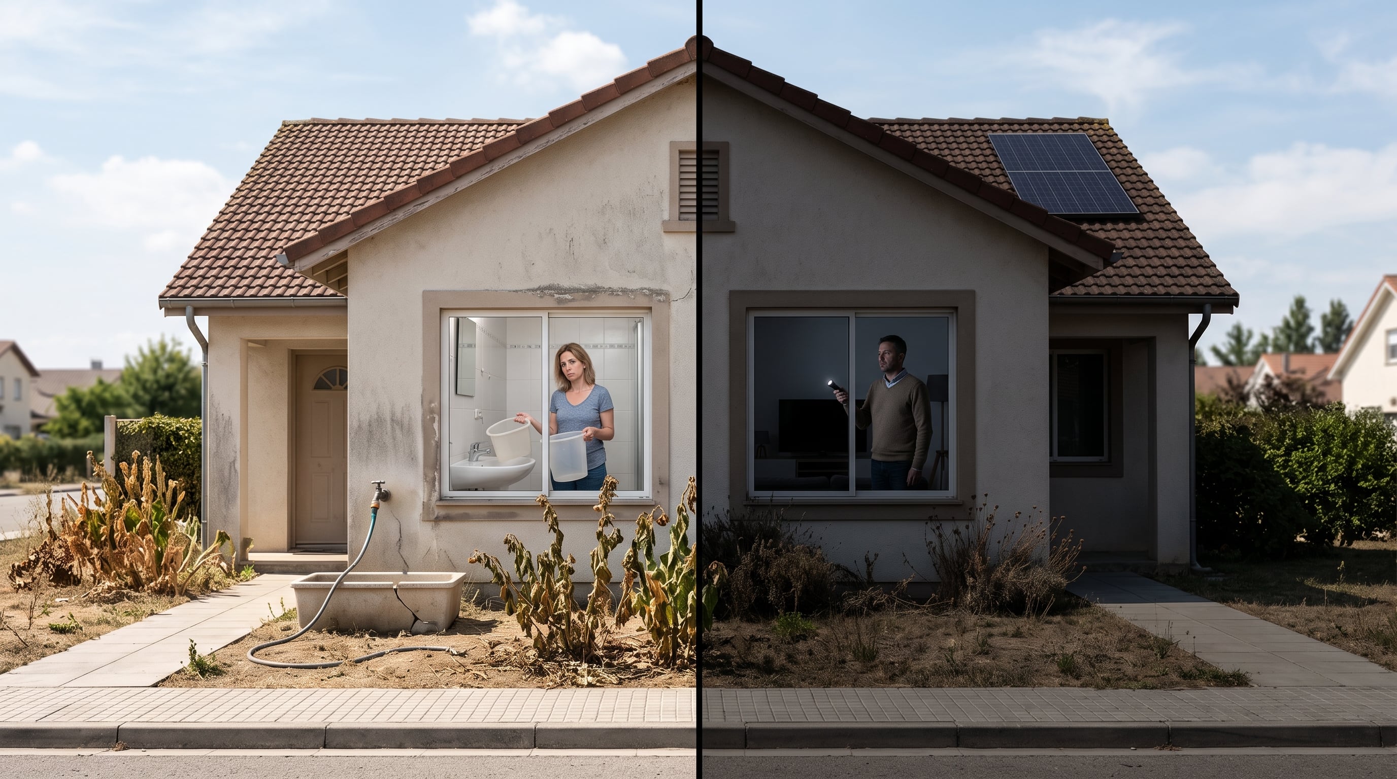 La reducción de las lluvias podría aumentar la presión sobre los sistemas de abastecimiento agua y generación eléctrica del país. - crédito (Imagen Ilustrativa Infobae)