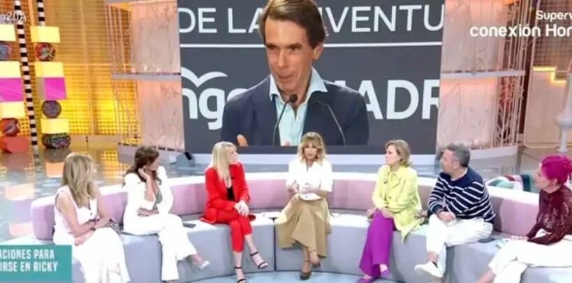 Aran Aznar en el programa