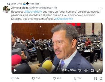 El coordinador de Morena reconoció