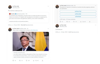 Así reaccionaron en la cuenta