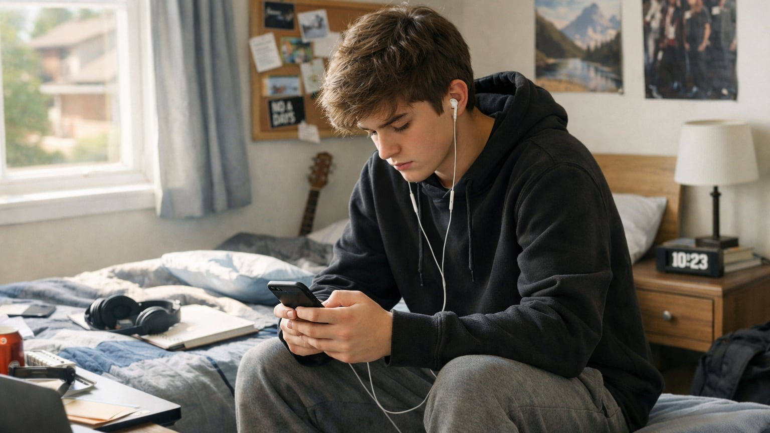 El aislamiento adolescente puede ser parte del desarrollo normal o indicar un problema emocional, según expertos en salud mental (Imagen Ilustrativa Infobae)