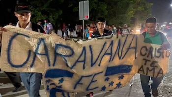 Guatemala despliega identificación biométrica para gestionar la caravana de migrantes hondureños