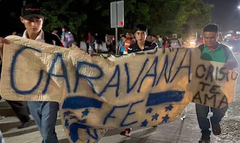 El Mingob y la PNC de Guatemala activaron un operativo preventivo ante el posible ingreso de una caravana migrante procedente de Honduras.
