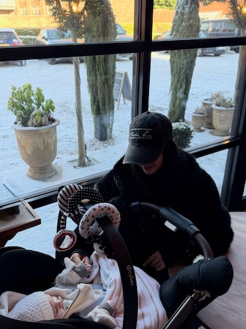 La pequeña Alaia se llevó