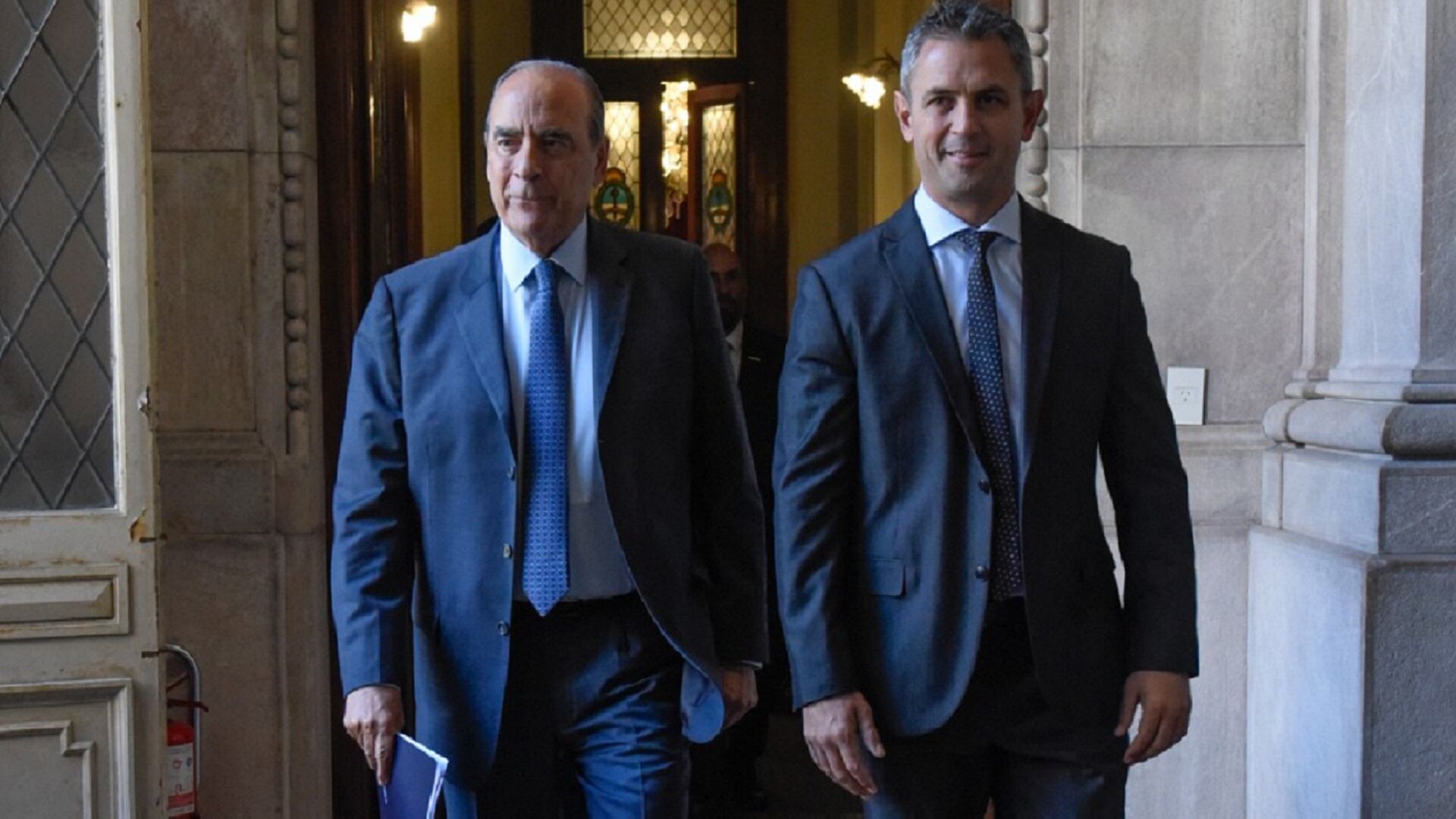 Guillermo Francos y Martín Menem