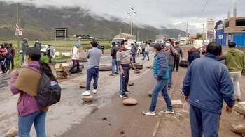 greve em cusco agricultores vivos