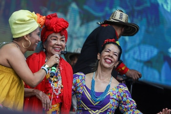 Totó la Momposina trabajó para preservar las raíces musicales de la costa caribeña colombiana en la memoria colectiva - crédito Álvaro Tavera/Colprensa