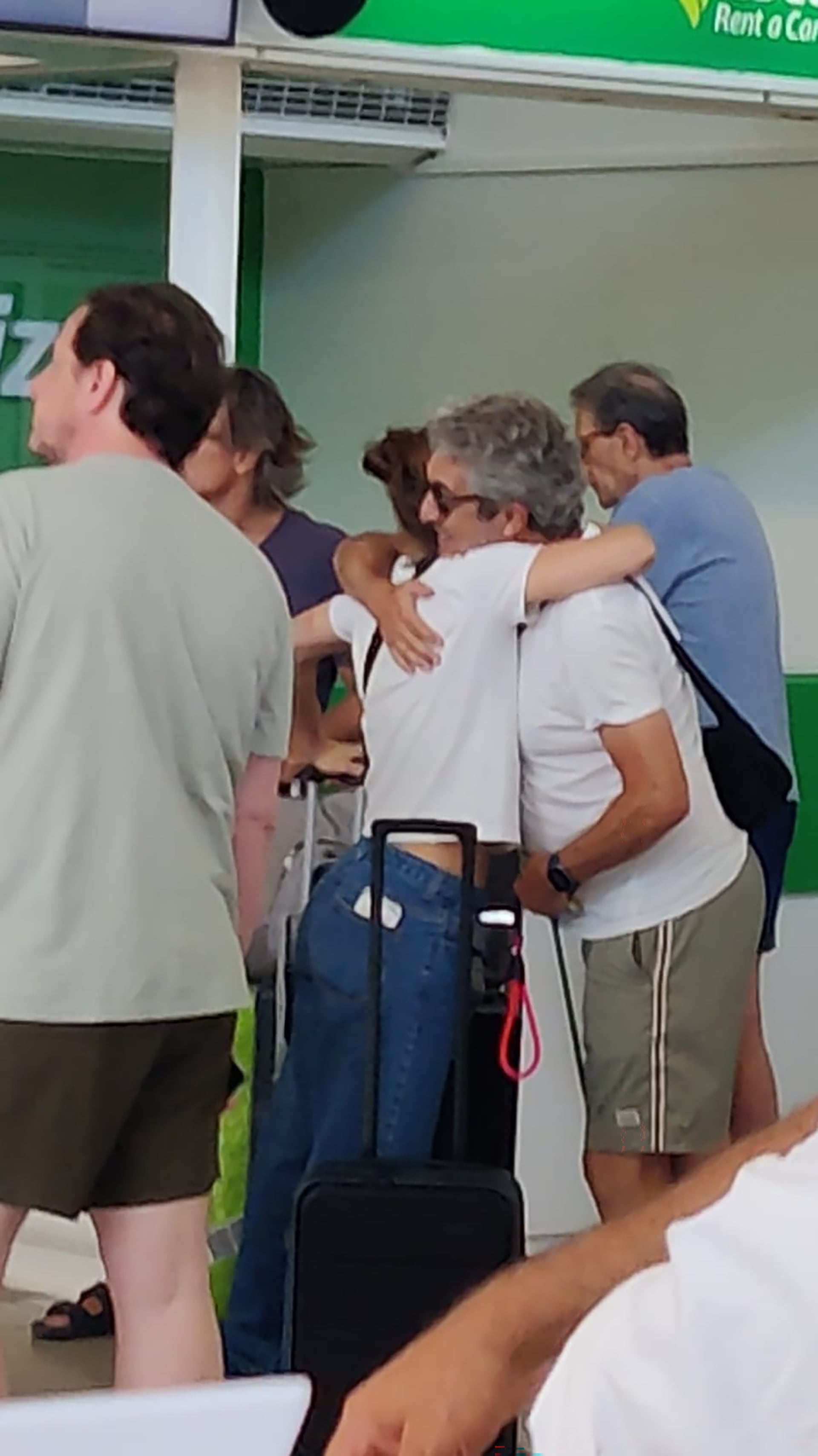 El abrazo de Ricardo Darín y su hija Clarita