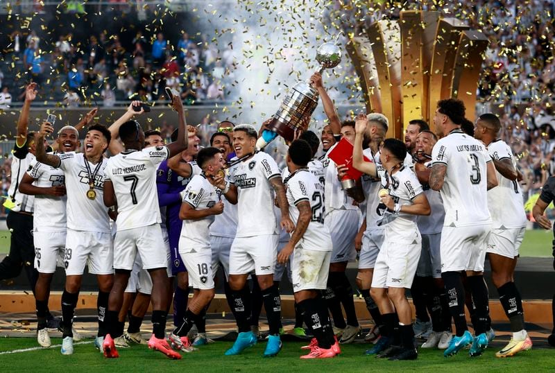 Se trató de la primera Copa Libertadores en la historia del Botafogo (Crédito: Reuters/Matias Baglietto)