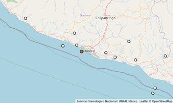 Temblor reportado en Guerrero.
(SSN)