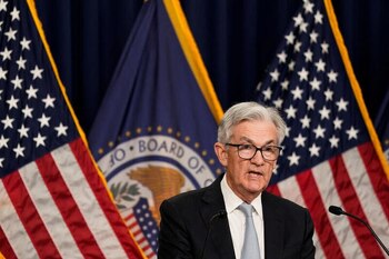 Jerome Powell, chairman de la Fed. Del norte podrían llegar malas noticias
Nov 2, 2022. REUTERS/Elizabeth Frantz
