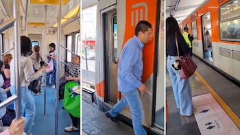 Usuarios denuncian a conductor de la Línea 2 del Metro CDMX que iba en aparente estado inconveniente