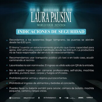 Concierto de Laura Pausini en
