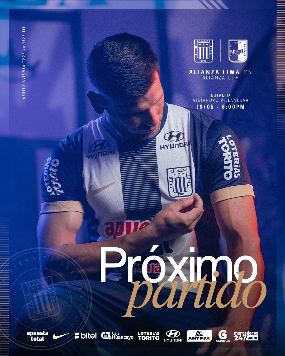 Alianza Lima recibe a Alianza universidad por la fecha 13 del Torneo Apertura. Crédito: Prensa AL