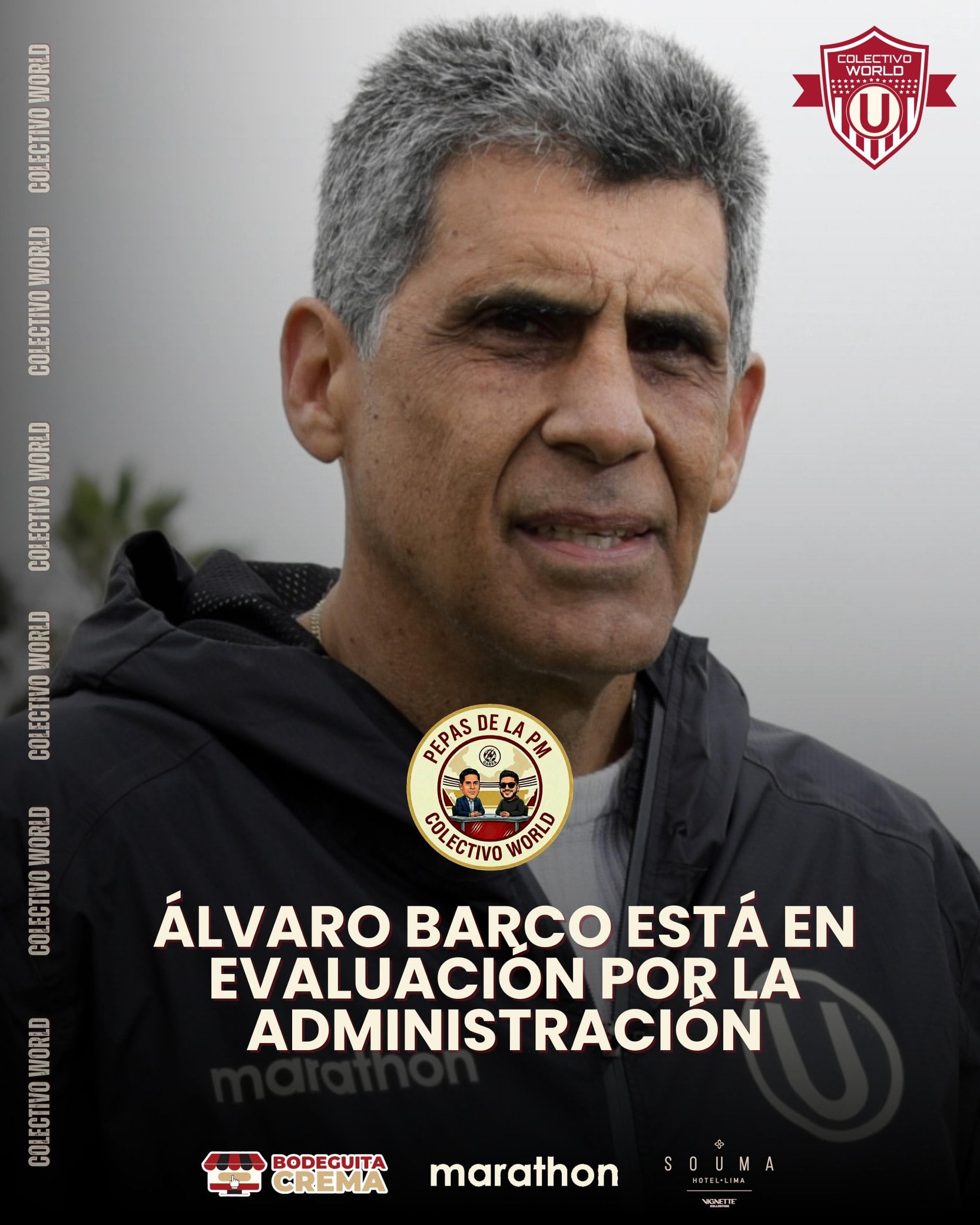 Álvaro Barco erró de forma garrafal en las contrataciones de Javier Rabanal y de Sekou Gassama. Crédito: X Colectivo World.