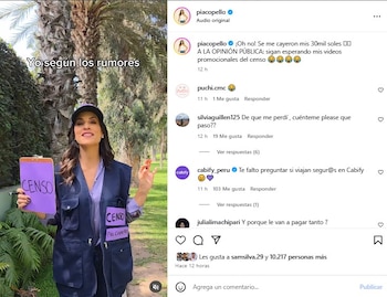 María Pía Copello responde con