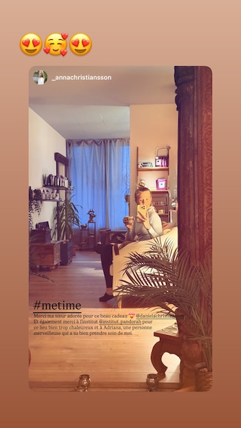 Los corazones que le dedicó