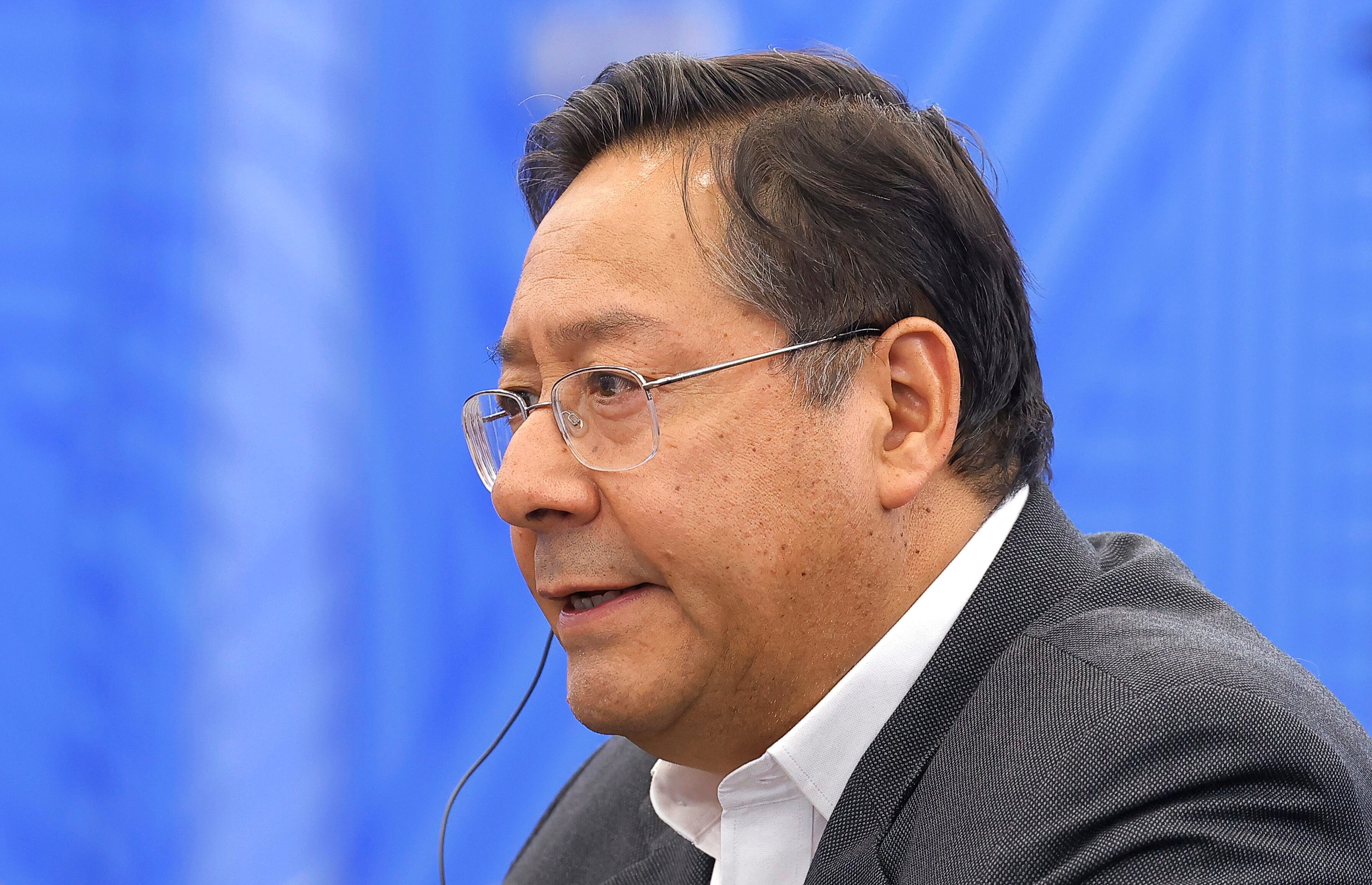 El presidente de Bolivia, Luis Alberto Arce, en una imagen de archivo. EFE/EPA/MAXIM SHEMETOV / POOL