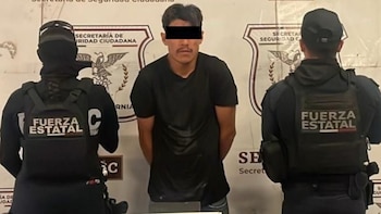 Detienen en Tecate a presunto integrante del CJNG con pistola de calibre prohibido