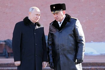 Vladimir Putin y el ministro