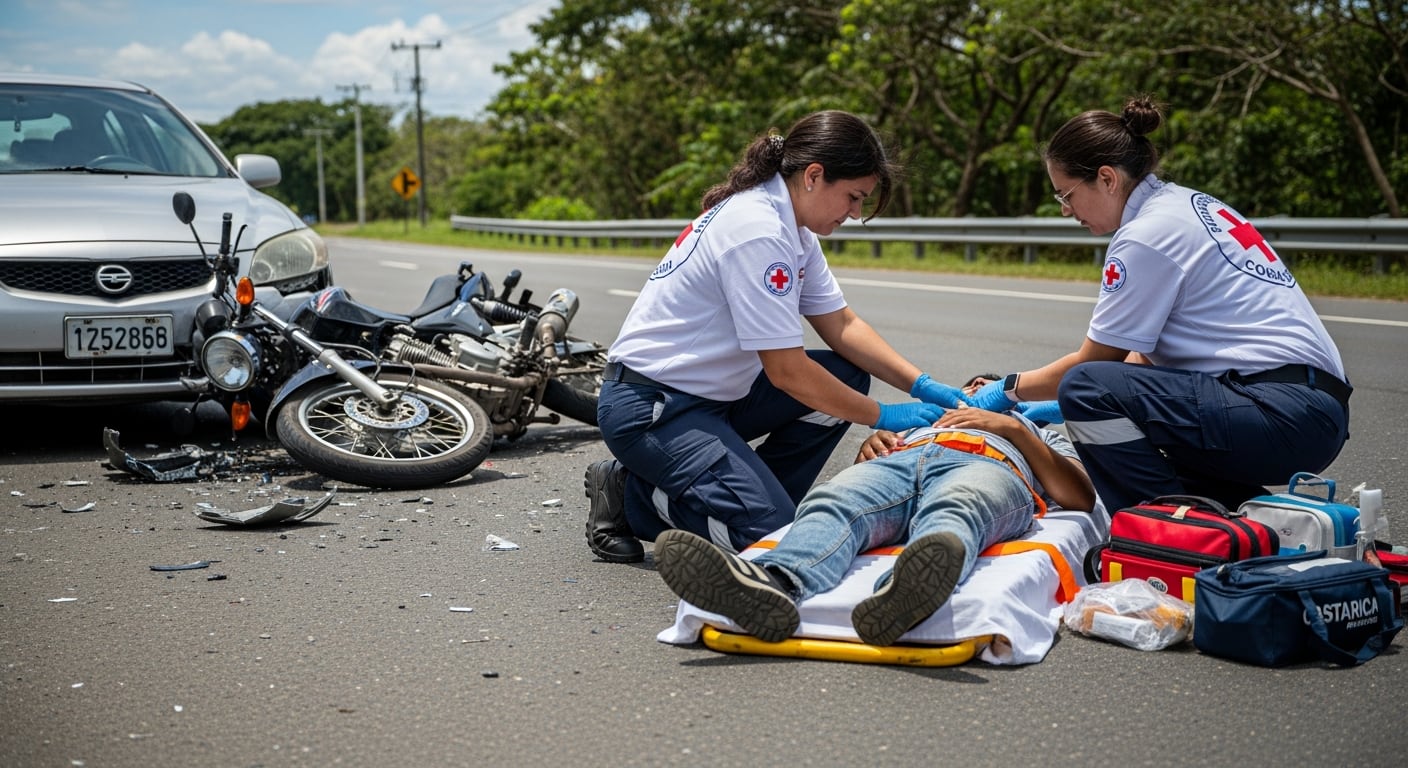 San José registró 8,784 accidentes de tránsito entre enero y junio de 2026, según los datos suministrados. (Imagen Ilustrativa Infobae)