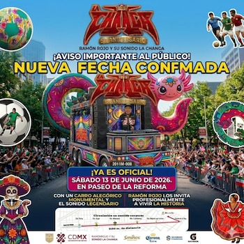 Sonido La Changa celebrará su 58 aniversario en Paseo de la Reforma con un evento gratuito el 13 de junio (IG)