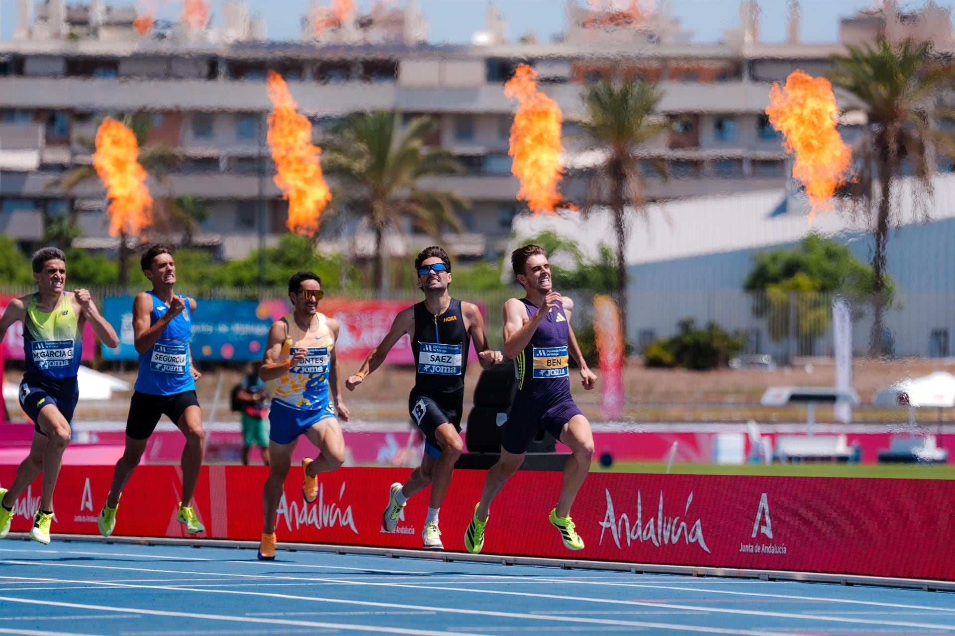 (Crónica) Adrián Ben y Marina Martínez reinan en el 1.500 en Málaga