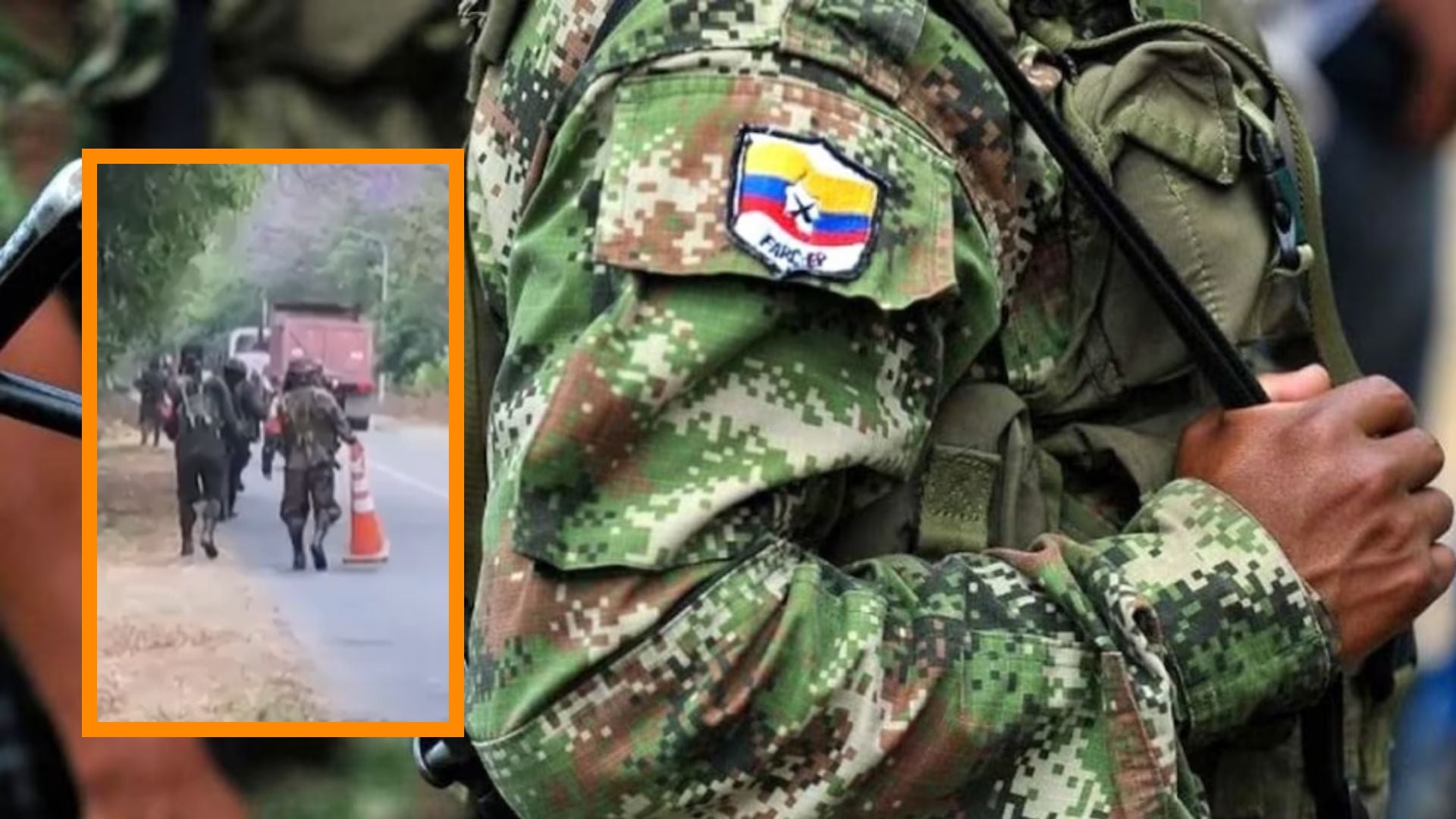 Disidentes de ‘Iván Mordisco’ exhiben control armado en una vía principal del Cauca