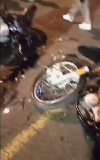 Accidente de moto
