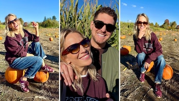 Luisana Lopilato y Michael Bublé disfrutaron del otoño en Canadá y se sumaron a una tradición