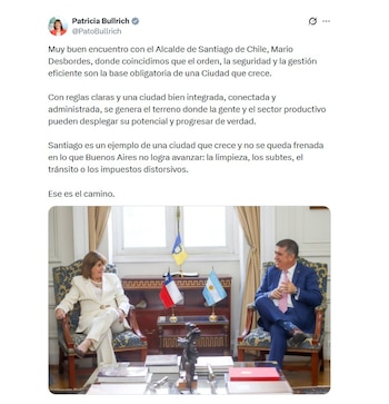 El tuit de Patricia Bullrich y una ácida comparación