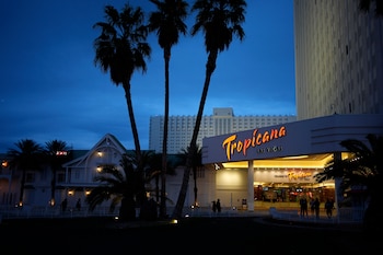 Foto del Hotel-Casino Tropicana en Las Vegas, el 28 de marzo de 2024 (Foto AP/John Locher)