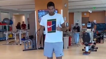 Del Potro se recupera de