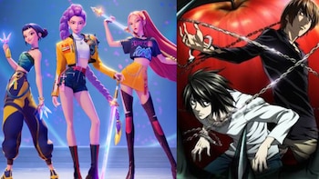 Cómo lucirían Las Guerreras K-pop si fueran personajes de Death Note, según la IA