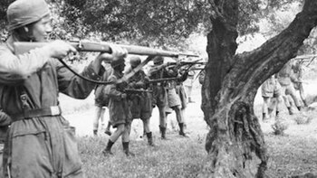 Los nazis fusilaron a 10