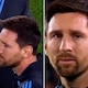 El momento en el que la emoción le ganó a Messi durante la goleada de Argentina ante Zambia en La Bombonera