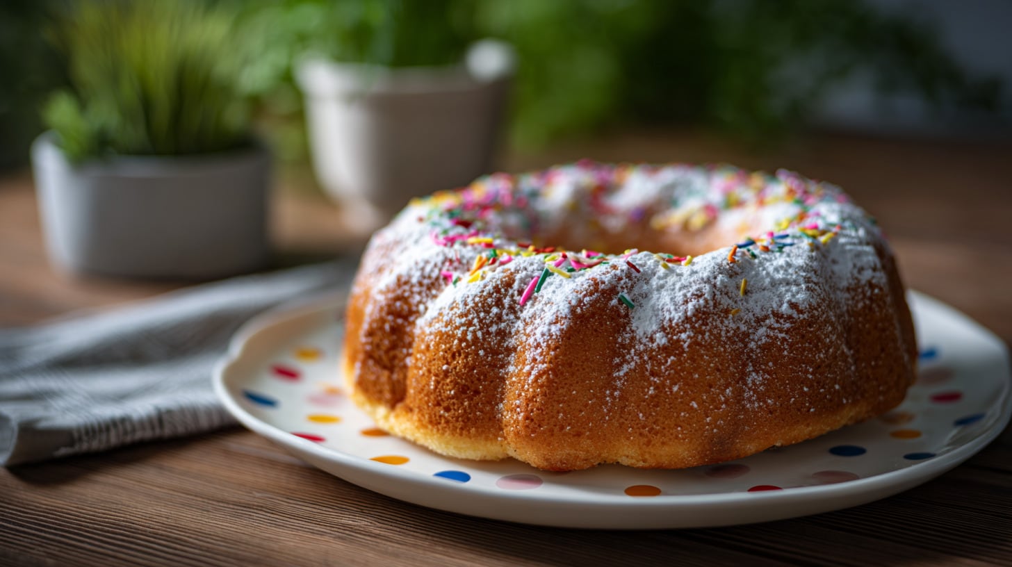 Rosca de yogur y manzana con canela, un postre dulce y perfecto — (Imagen Ilustrativa Infobae)