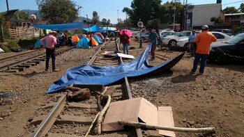 Bloqueos CNTE Michoacan (Foto: Cuartoscuro)