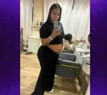 Reaparece Verónica González sin barriga tras afirmar que esperaba hijos de Josimar. Instagram/@aishanails.1.