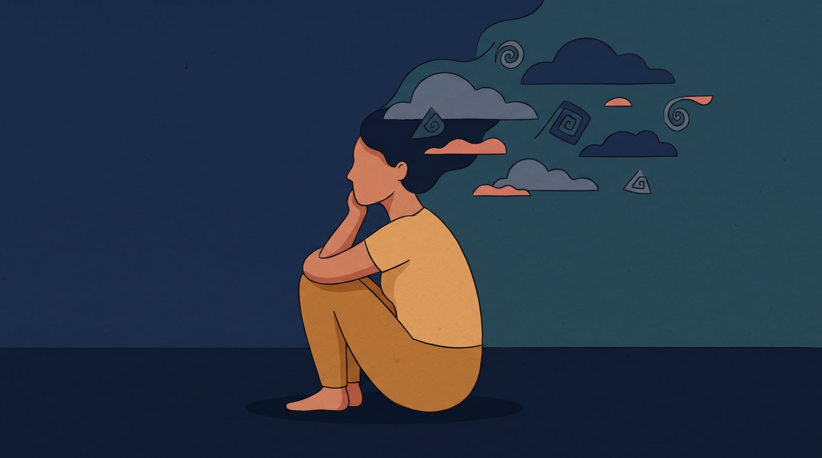Un estudio global indicó que el 94% de las personas experimenta pensamientos intrusivos en alguna etapa de su vida (Imagen Ilustrativa Infobae)