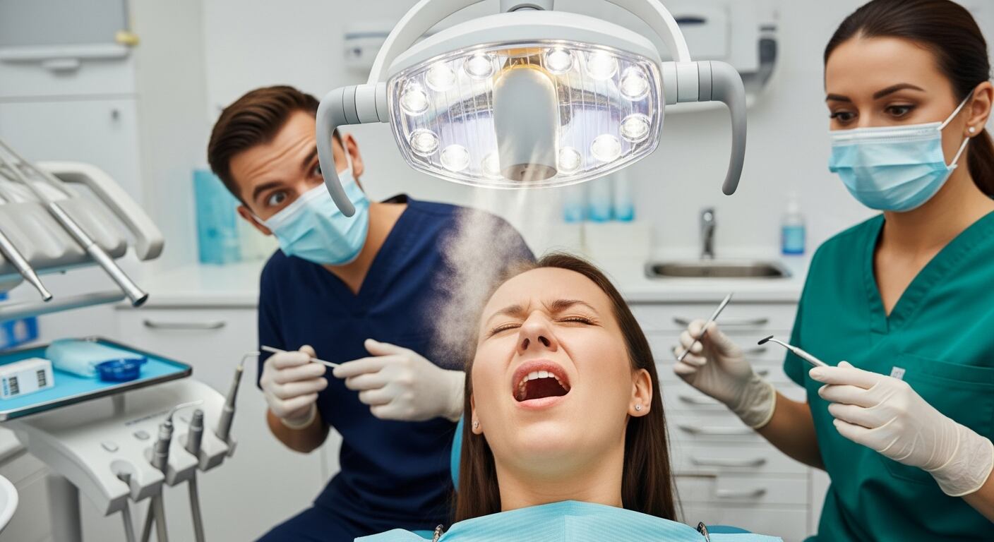 En clínicas médicas y odontológicas, el reflejo de estornudo fótico puede dificultar el uso seguro de luces brillantes (Imagen ilustrativa Infobae)