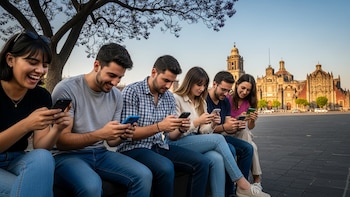 Un grupo de jóvenes de la Generación Z cambia los teléfonos inteligentes por teléfonos “tontos” en un intento por desconectarse